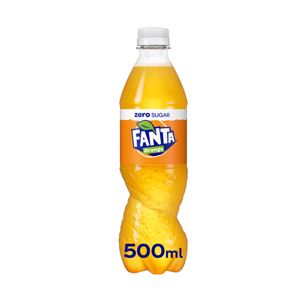 Fanta orange zero sugar pet 50 cl