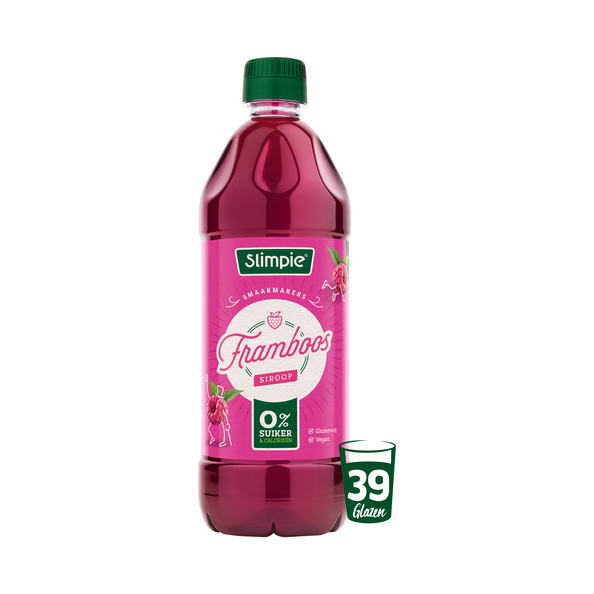 Slimpie siroop framboos 650 ml