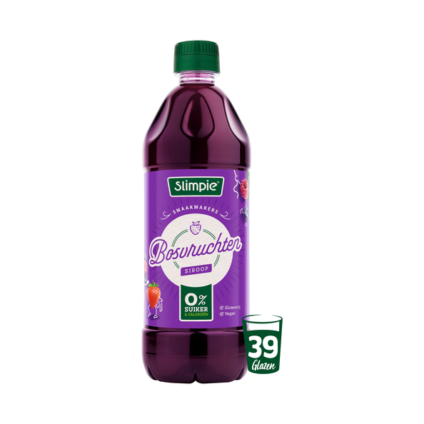 Slimpie siroop bosvruchten 650 ml