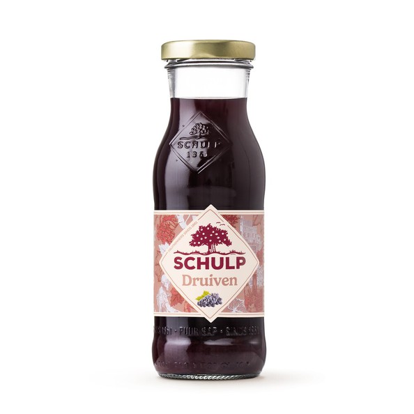 Schulp druivensap flesje 20 cl