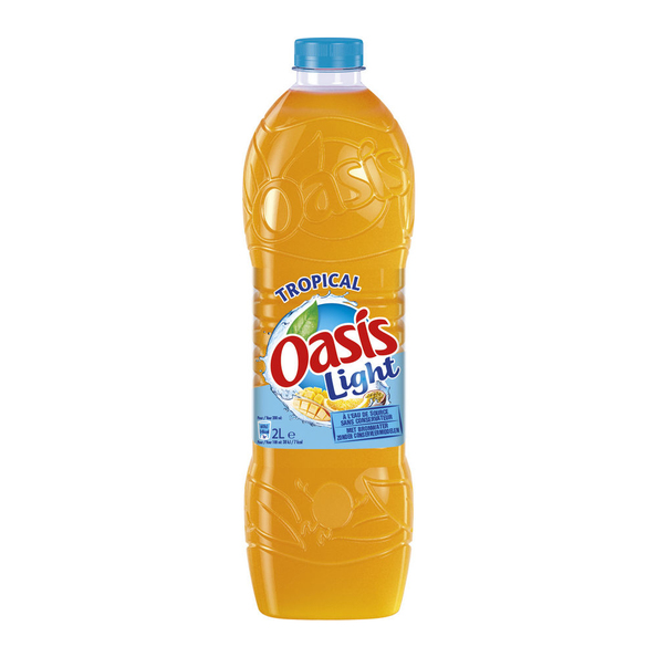 Oasis tropical zero pet fles 2 liter