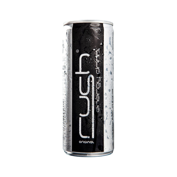 Rush energy drink blik 25 cl