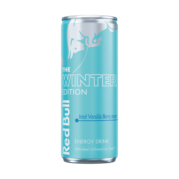 Red bull winter edition blik 250ml. a12