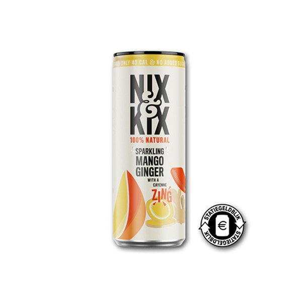 Nix & kix mango ginger blik 250ml. a24