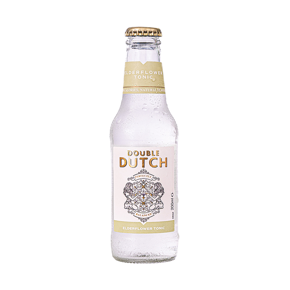 Double dutch elderflower tonic water flesje 20 cl
