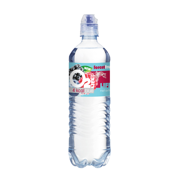 O2life blue forest fruits pet 750 ml