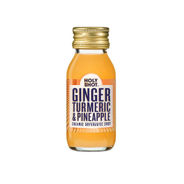 Holyshot ginger turmeric & pineapple bio 60ml. a12