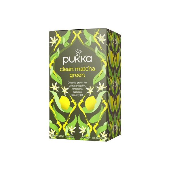 Pukka clean matcha green bio 20 stuks a4