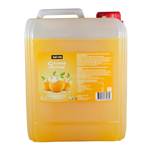 Sun d'Or vruchtenlimonadesiroop sinaasappel 5 liter