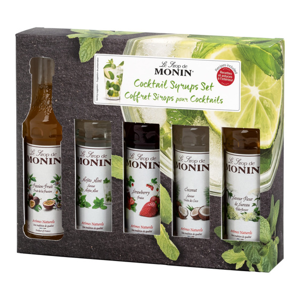 Monin siroop cocktail set 5x5cl.