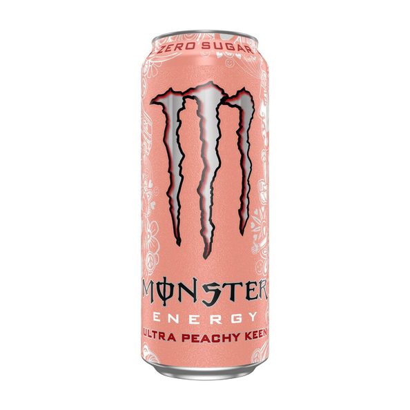 Monster ultra peachy keen blik 0.5 liter