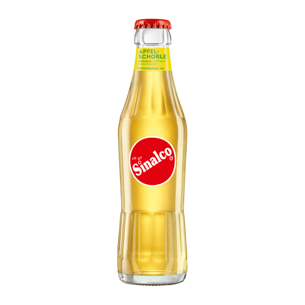 Sinalco apfelschorle glazen flesje 33 cl