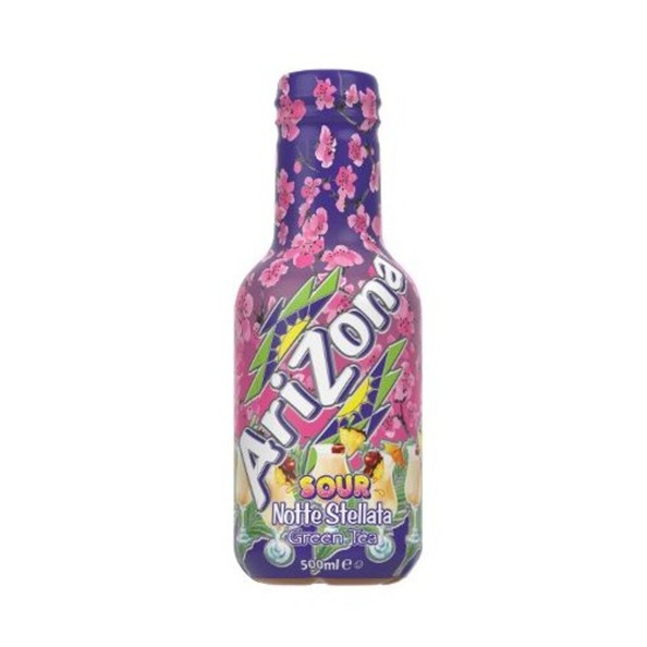 Arizona sour notte stellata green tea pet 0.5 liter