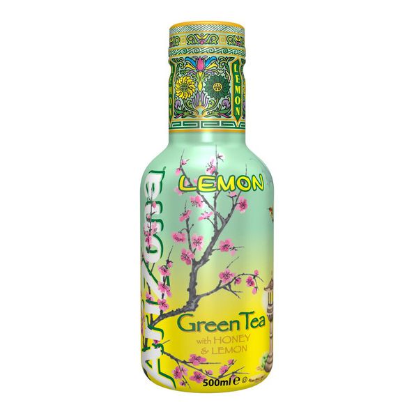 Arizona green tea lemon pet 0.5 liter