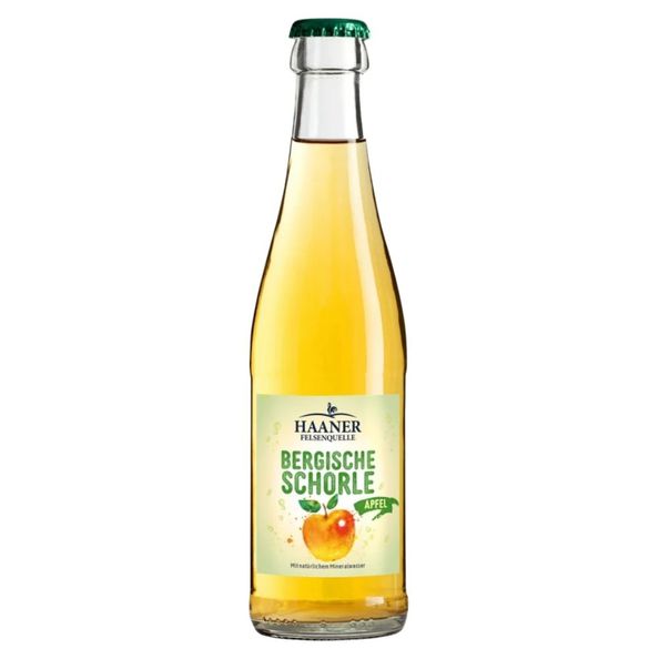 Haaner apfelsschorle fles 25 cl