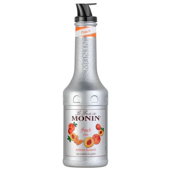 Monin puree peach 1 liter