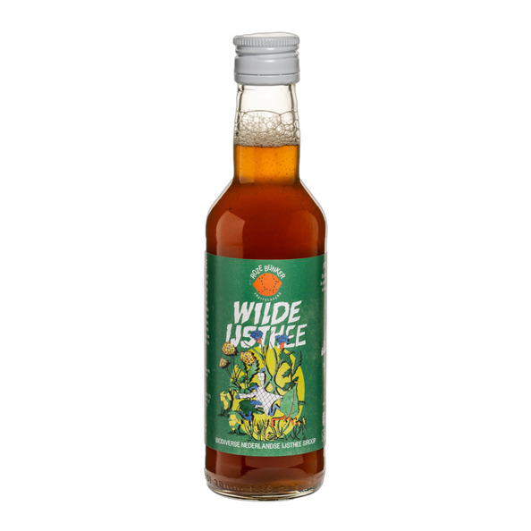 Roze bunker wilde ijsthee siroop 350 ml