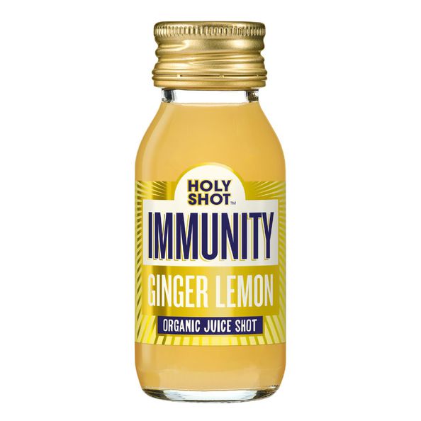 Holyshot immunity ginger lemon bio flesje 60 ml