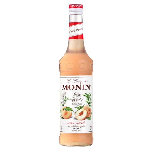 Monin witte perzik siroop 70cl