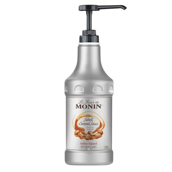 Monin salted caramel topping 189cl