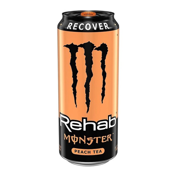 Monster rehab peach tea blik 50 cl