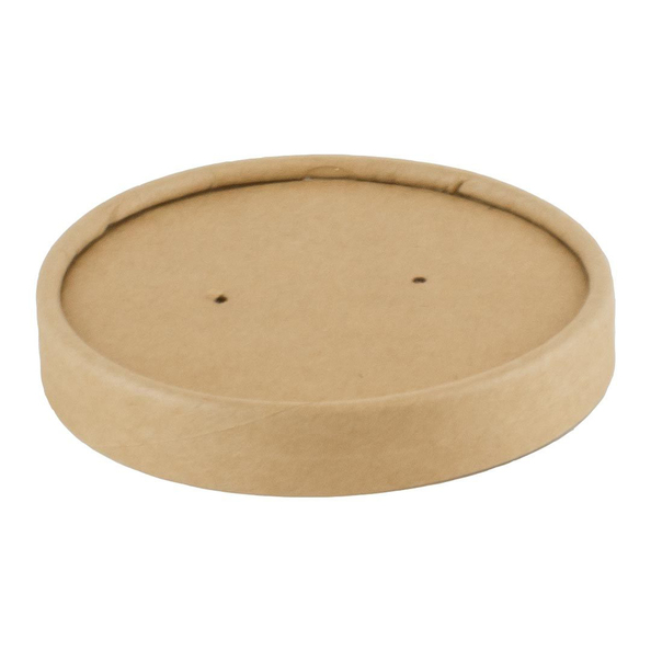 Kraft/PLA deksel v soepbeker 240/360 ml a500