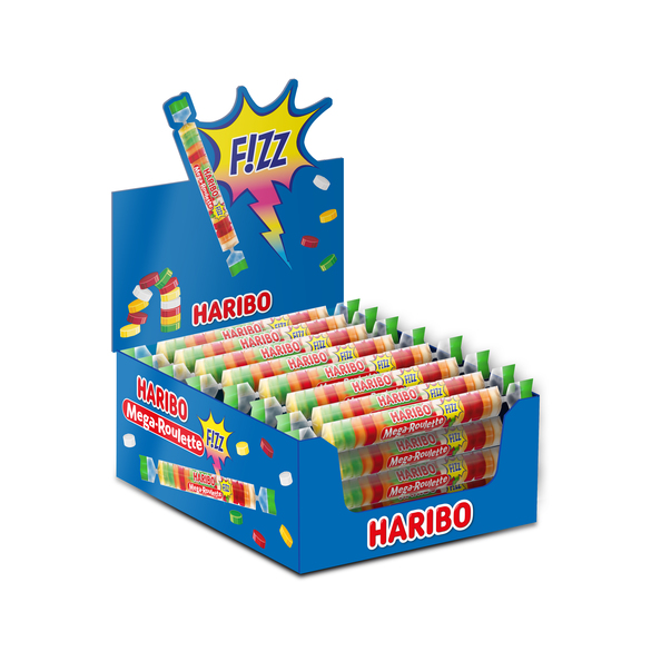 Haribo mega roulette fizz rol