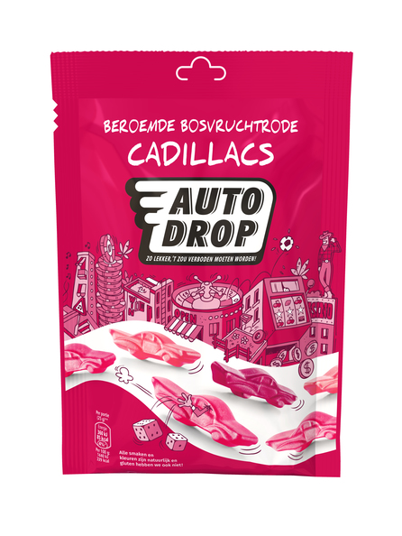 Autodrop bosvrucht rode cadillacs 180g (8710452210491)