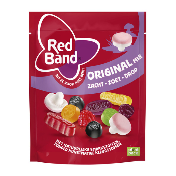 Red Band snoepmix original zak 235 gr