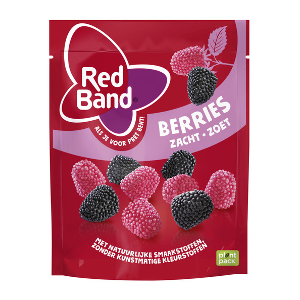 Red band berries zak 230 gr