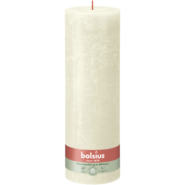 Bolsius Rustiek stompkaars 300/100 Soft Pearl