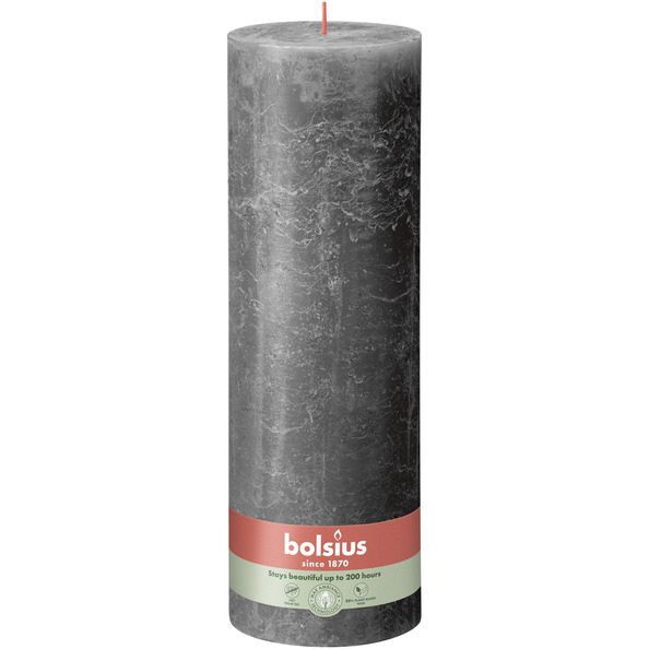 Bolsius Rustiek stompkaars 300/100 Stormy Grey