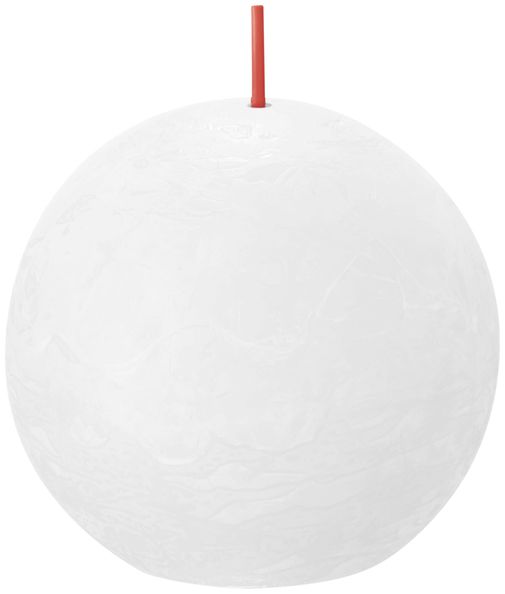 Bolsius Rustiek bolkaars Ø76mm Cloudy White
