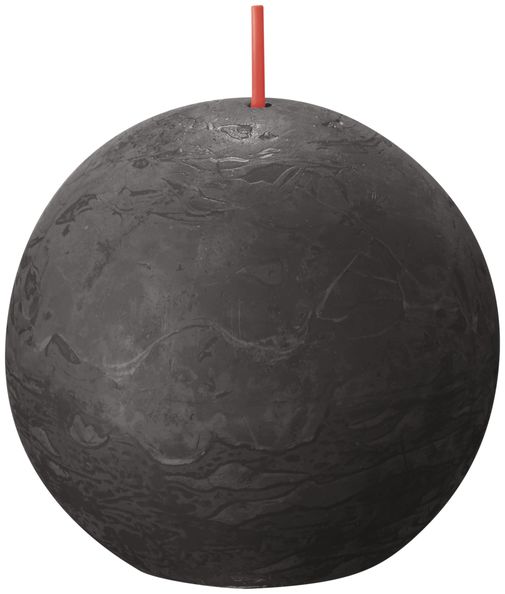 Bolsius Rustiek bolkaars Ø76mm Stormy Grey