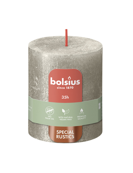 Bolsius Stompkaars Shimmer 80/68 Champagne