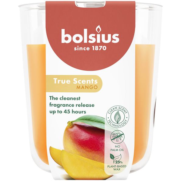 Bolsius Geurglas 97/85 True Scents Mango