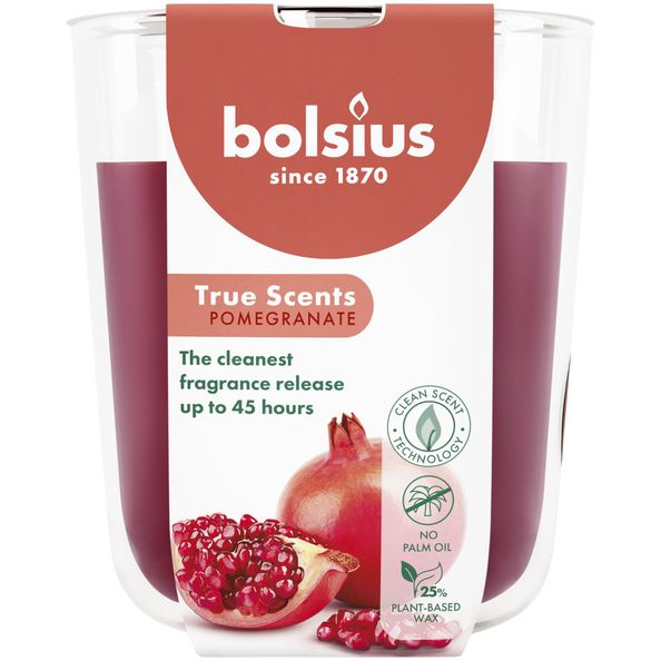 Bolsius Geurglas 97/85 True Scents Pomegranate