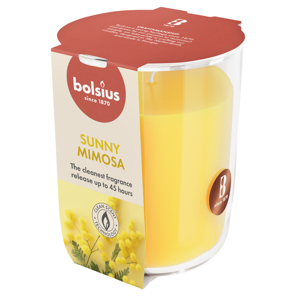 Bolsius Geurglas 97/85 True Scents Mimosa