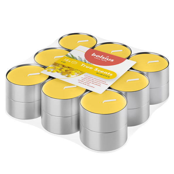 Bolsius Geurtheelichten 4u True Scents Mimosa