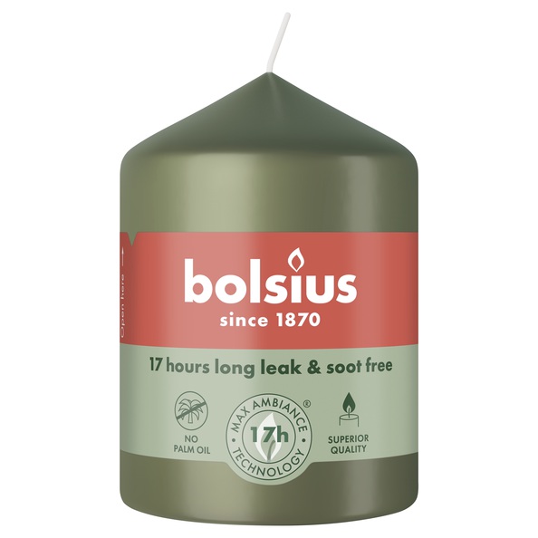Bolsius Stompkaars 80/58 Fresh Olive