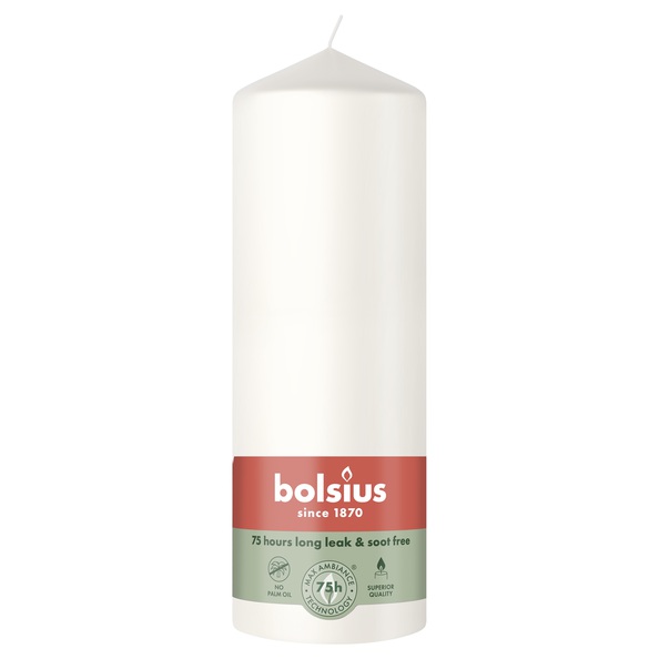 Bolsius Stompkaars 200/68 Cloudy White