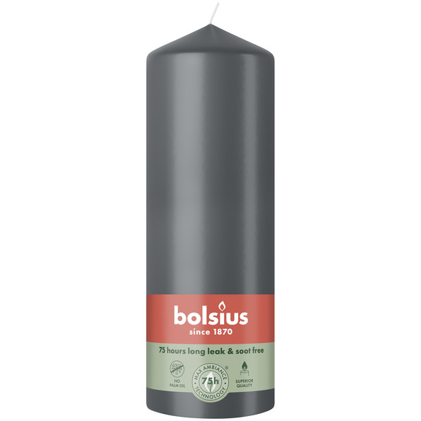 Bolsius Stompkaars 200/68 Stormy Grey