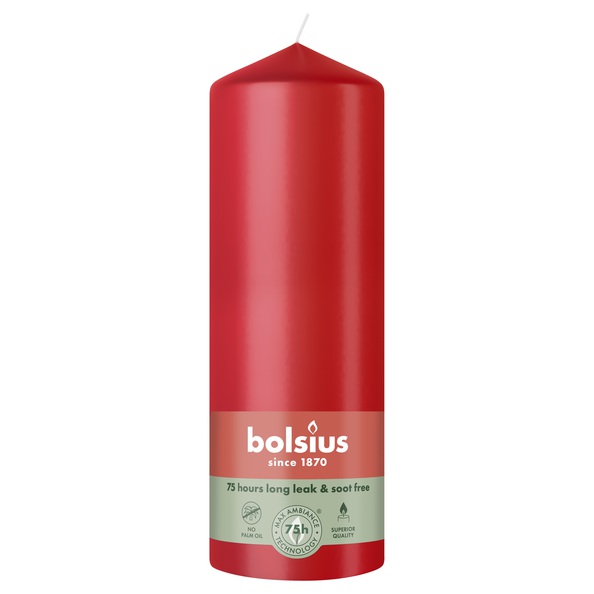 Bolsius Stompkaars 200/68 Delicate Red
