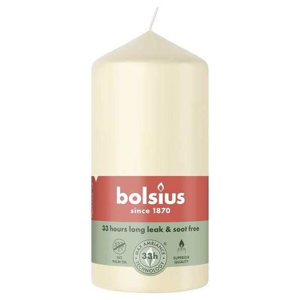 Bolsius Stompkaars 120/58 Soft Pearl