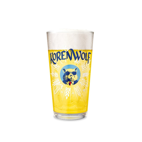 Gulpener korenwolf wit 6% glas 25 cl