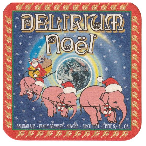 Delirium noel bierviltjes a400
