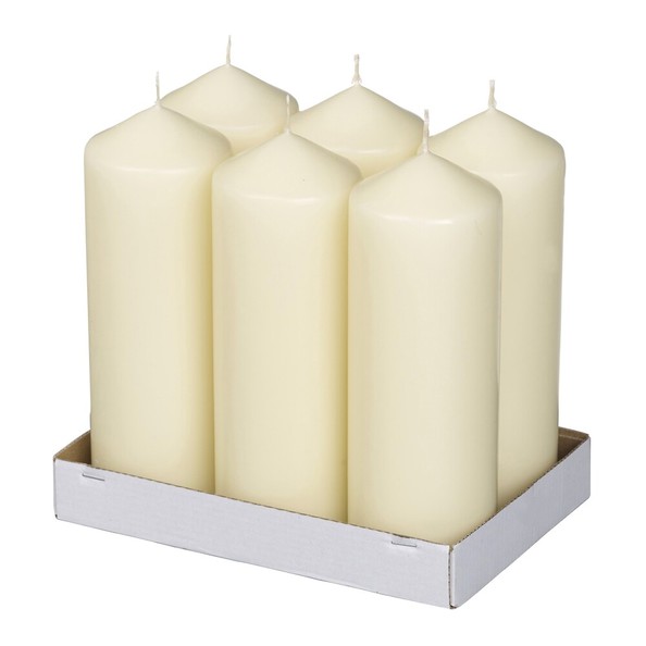 Bolsius stompkaars 198/68 ivoor