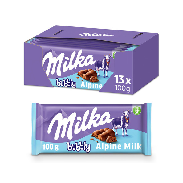 Milka bubbly 100 gr