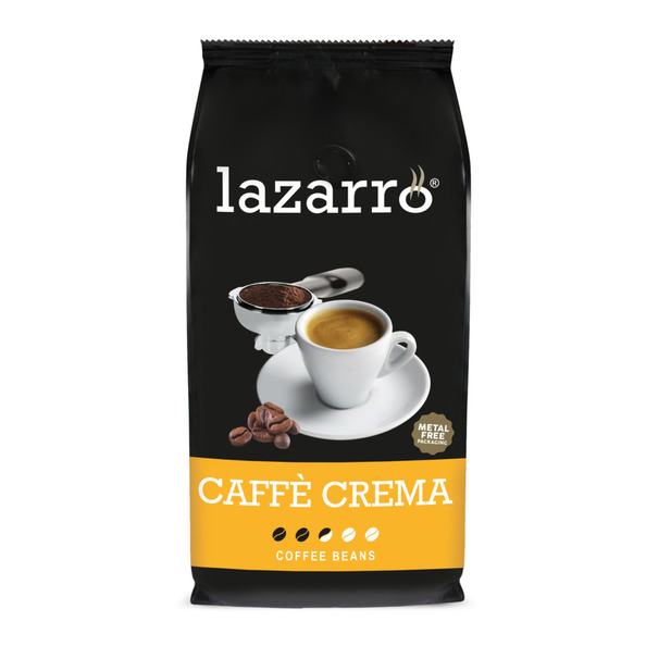 Lazarro Caffe Crema bonen 1000 gr