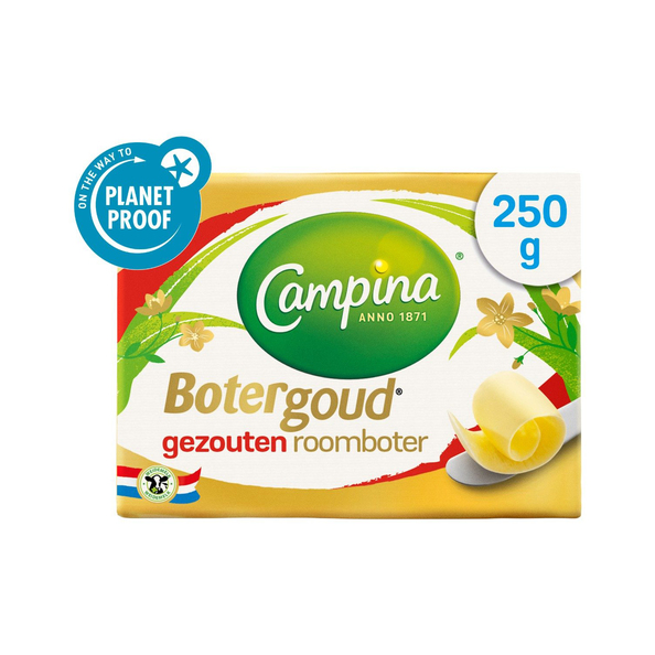 Botergoud roomboter gezouten 250 gr